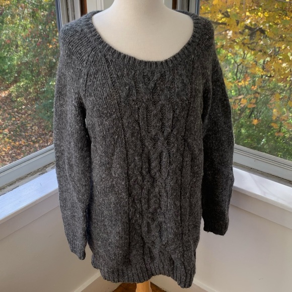American Eagle Outfitters Sweaters - AMERICAN EAGLE chunky cabled tunic